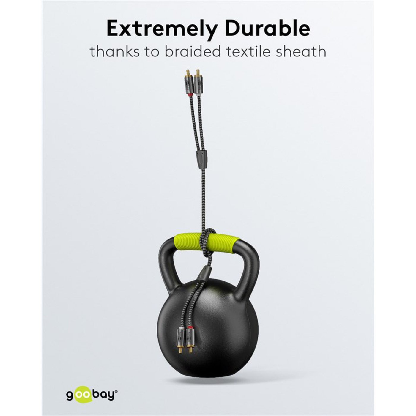 Stereo RCA-kabel 2 m