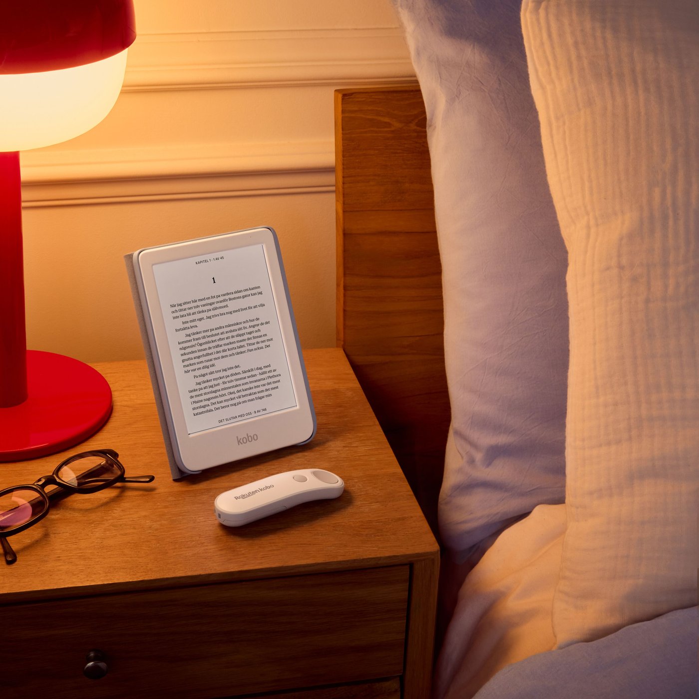 Kobo Remote – Trådløs sidevender for Kobo-lesebrett