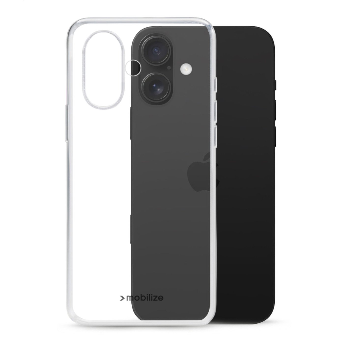 Mobilize Gelly Case – Mobilskal för iPhone 16 Plus Klar