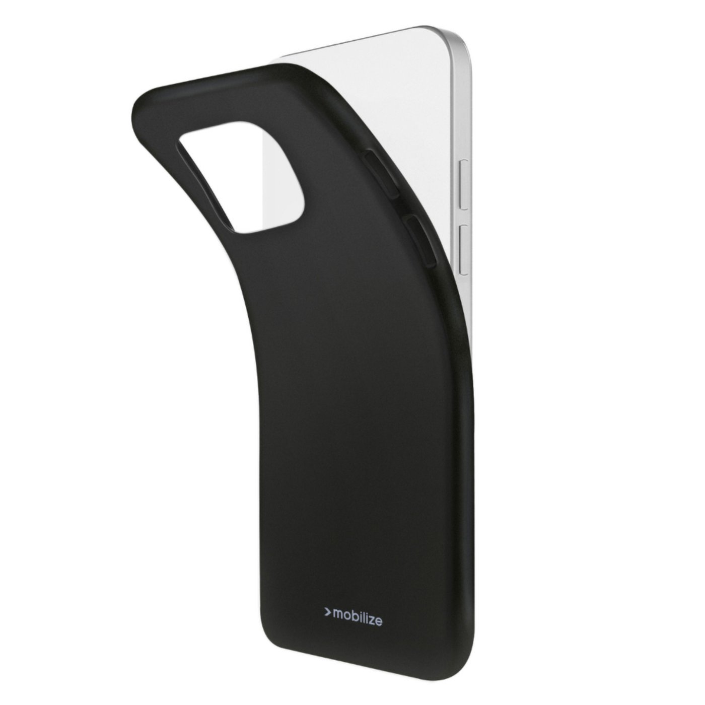 Mobilize Rubber Gelly Case – Mobilskal för iPhone 16 Plus Svart