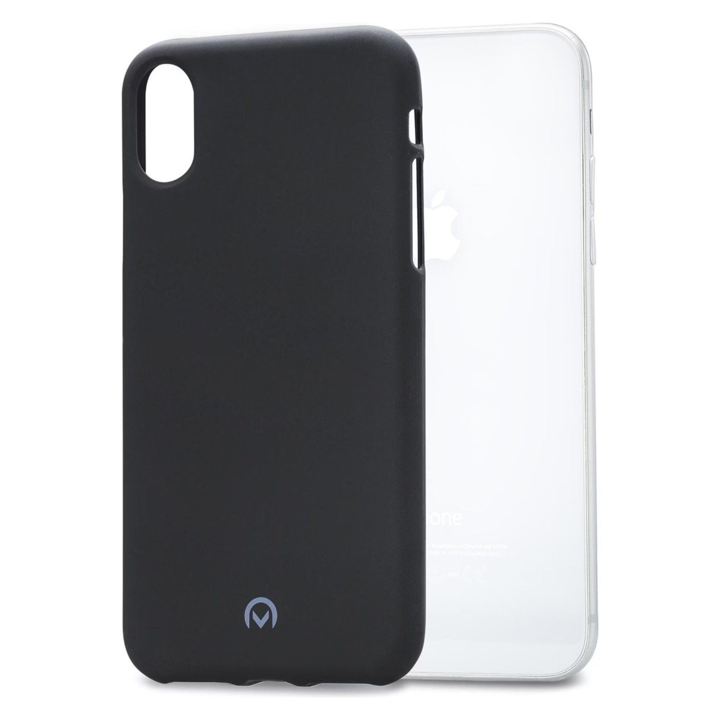 Mobilize Rubber Gelly Case – Mobilskal för iPhone X/Xs Svart