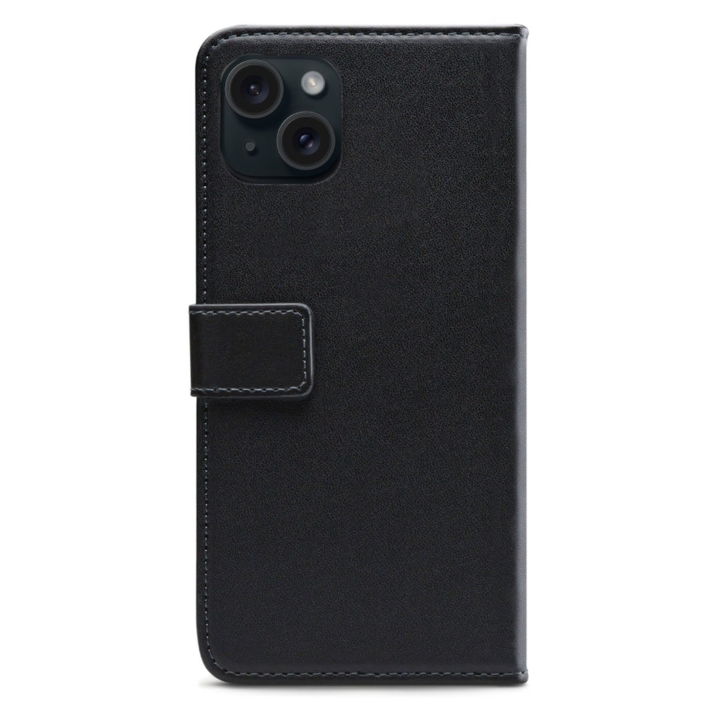 Mobilize Classic Gelly Wallet Book Case – Mobilskal för iPhone 15 Plus Svart