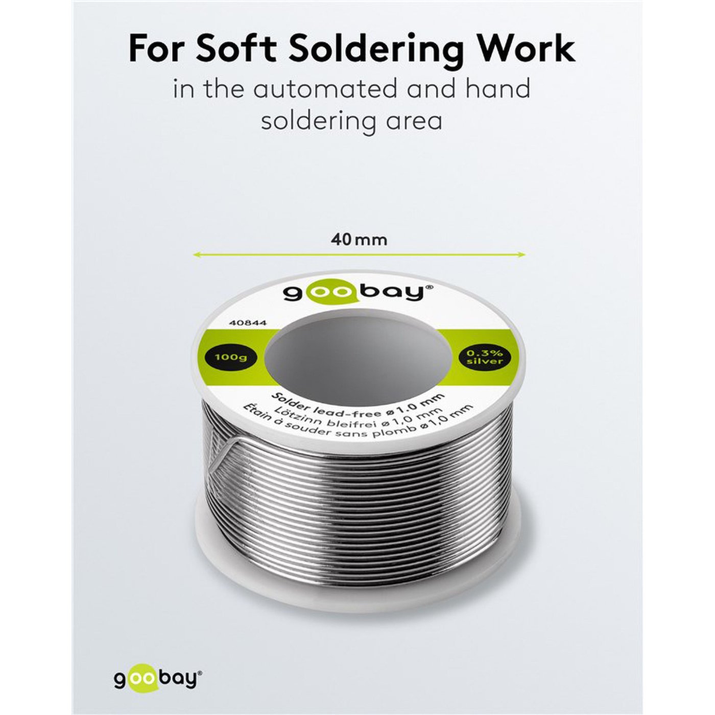 Blyfritt lödtenn 1 mm 100 g