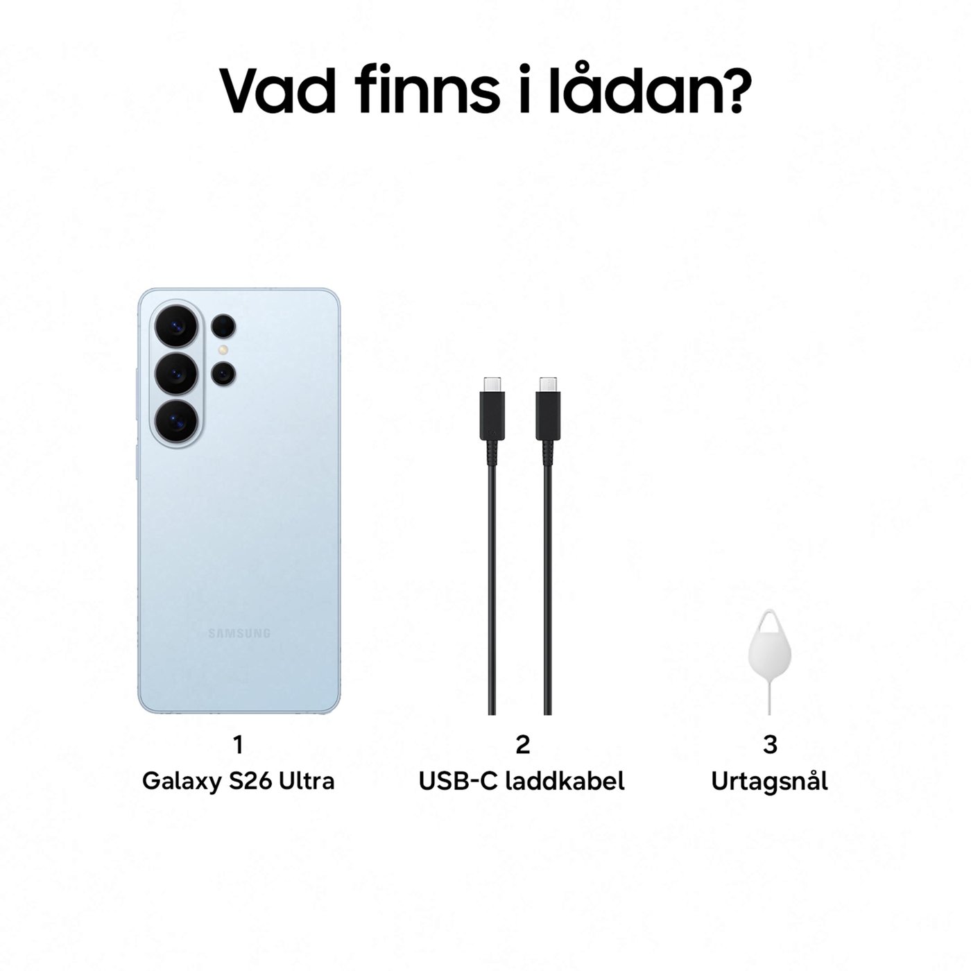 Samsung Galaxy S26 Ultra 1TB Blå