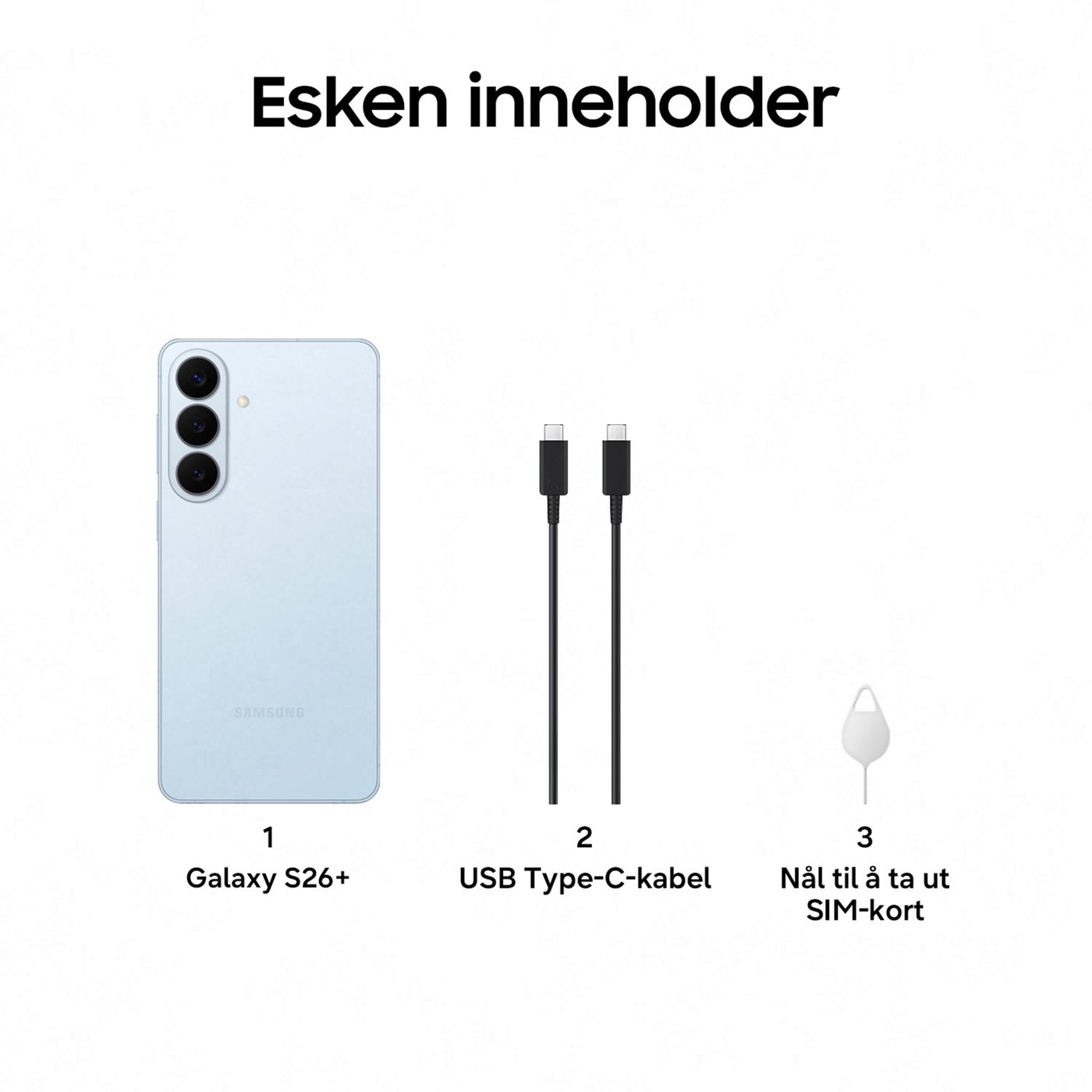 Samsung Samsung Galaxy S26+ 256GB Blå