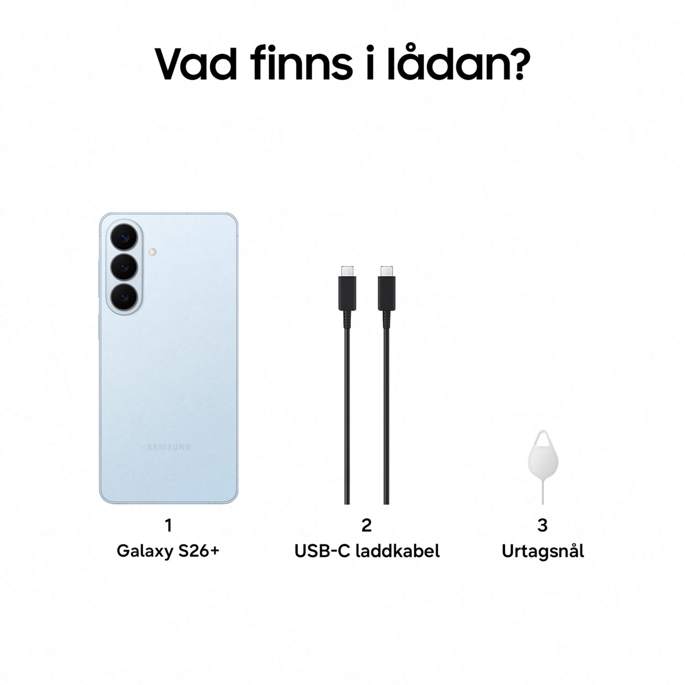 Samsung Galaxy S26+ 256GB Blå