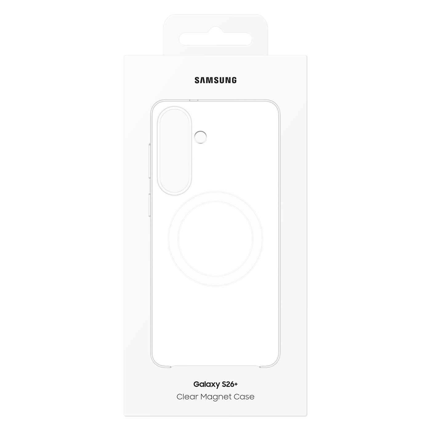Samsung Galaxy S26+ Clear Magnet Case Transparent