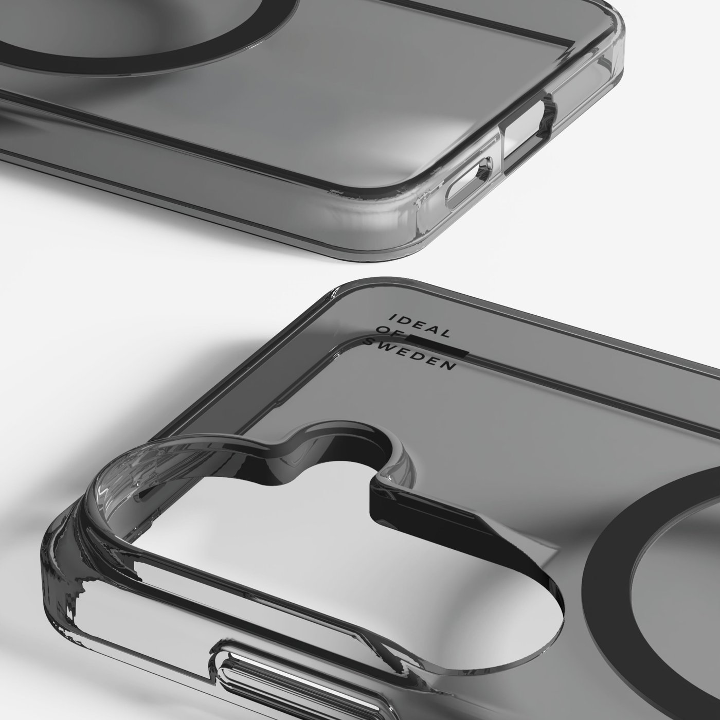 IDEAL OF SWEDEN Clear MagSafe Case – mobildeksel til Galaxy S26 Tinted Black