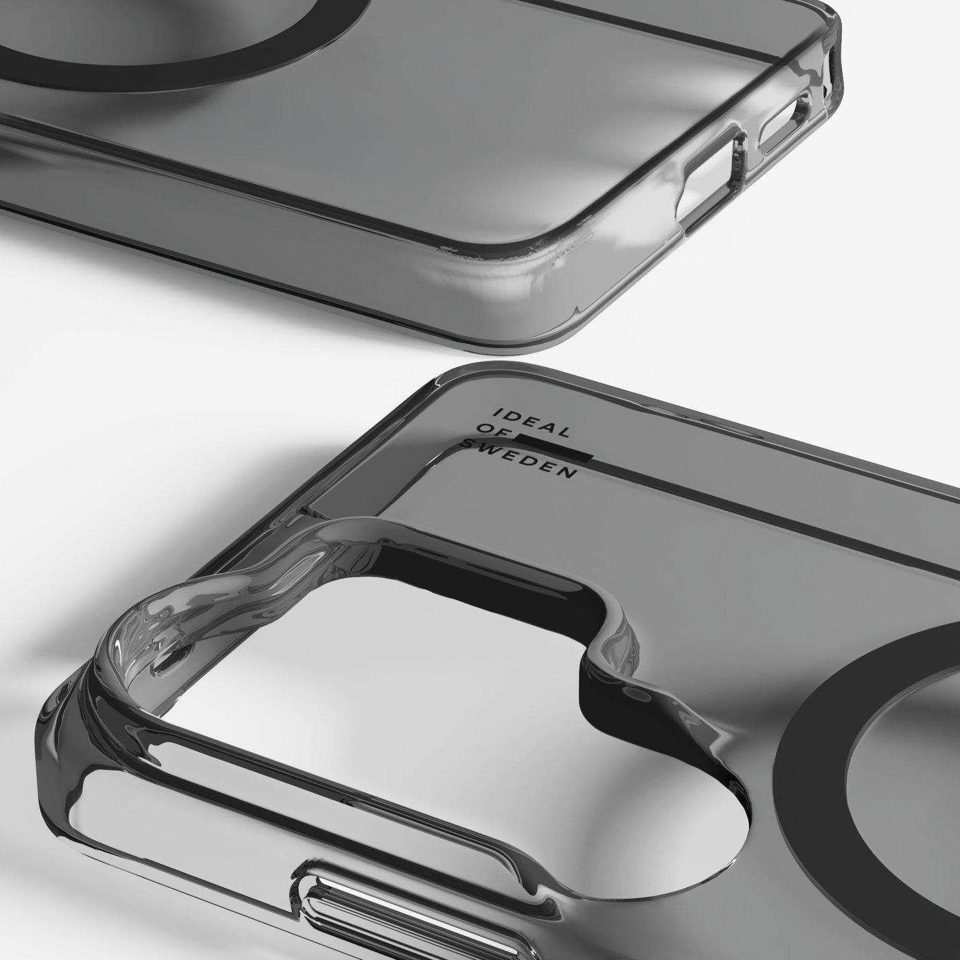 IDEAL OF SWEDEN Clear MagSafe Case – mobildeksel til Galaxy S26 Tinted Black