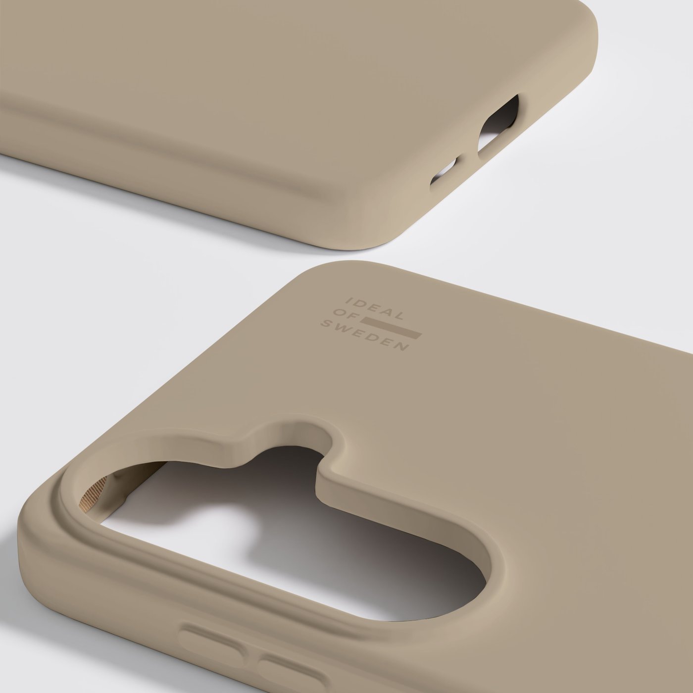 IDEAL OF SWEDEN Silicone MagSafe Case – mobildeksel til Galaxy S26 Perfect Beige