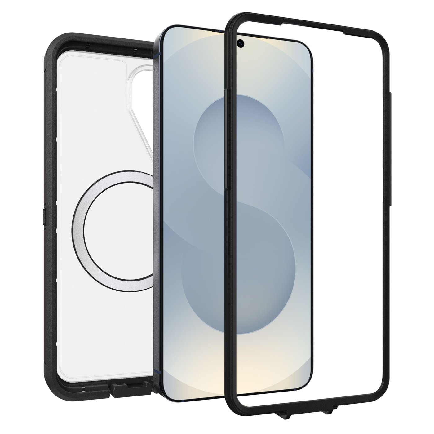 Otterbox Defender Pro XT Clear-deksel til Galaxy S26 Dark Side