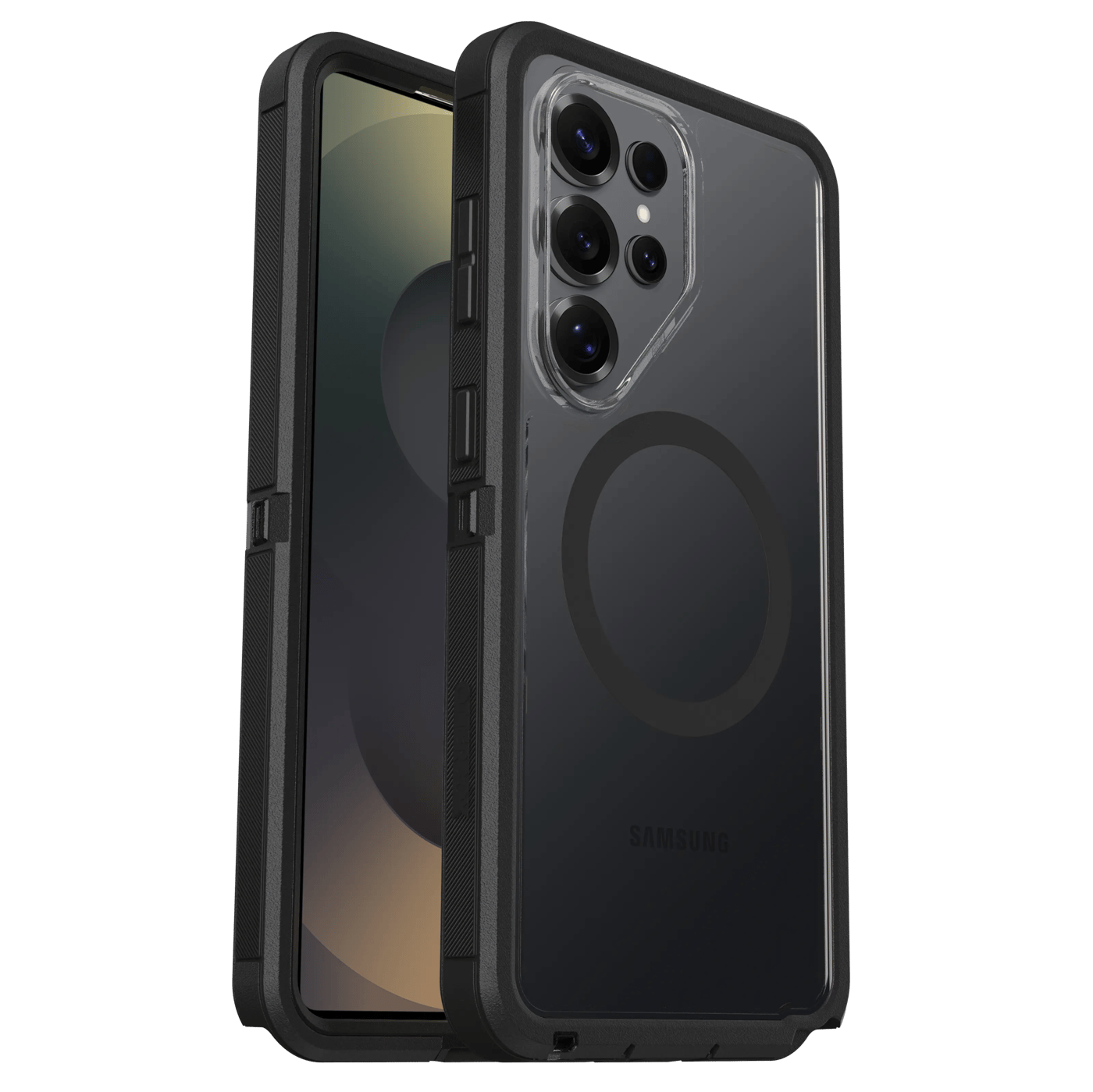 Otterbox Defender Pro XT Clear-skal till Galaxy S26 Ultra Dark Side