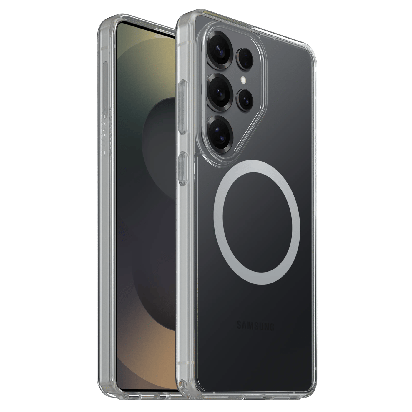 Otterbox Symmetry Clear Magnets-deksel til Galaxy S26 Ultra Transparent