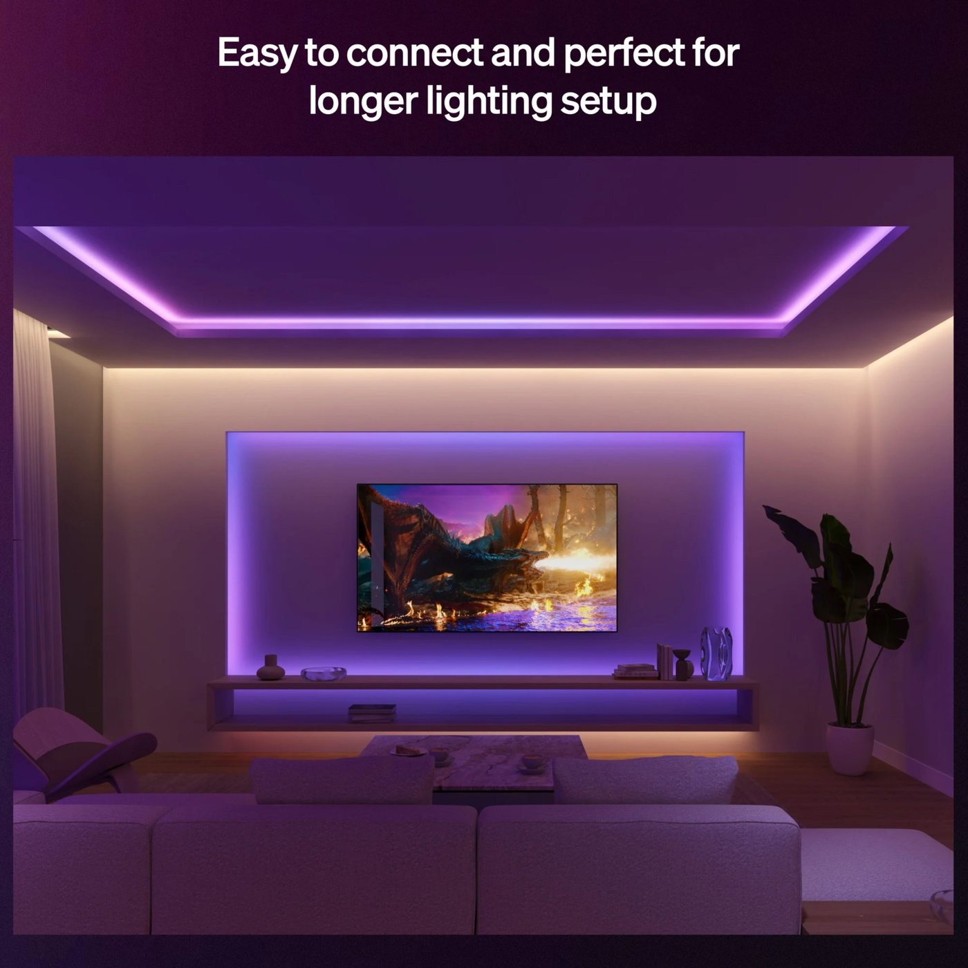 Philips Hue Hue Flux LED-ljusslinga förlängning 5 m