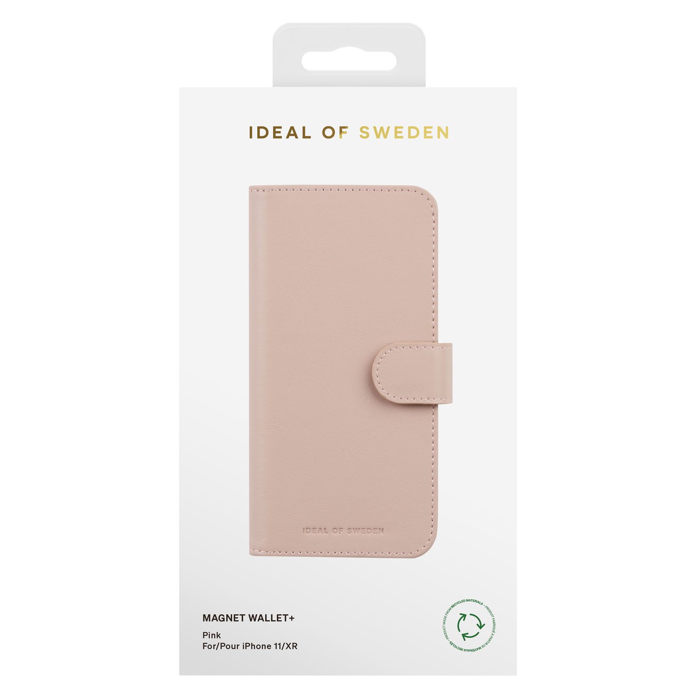 IDEAL OF SWEDEN Magnet Wallet+ - lommebokdeksel til iPhone 11/XR Pink