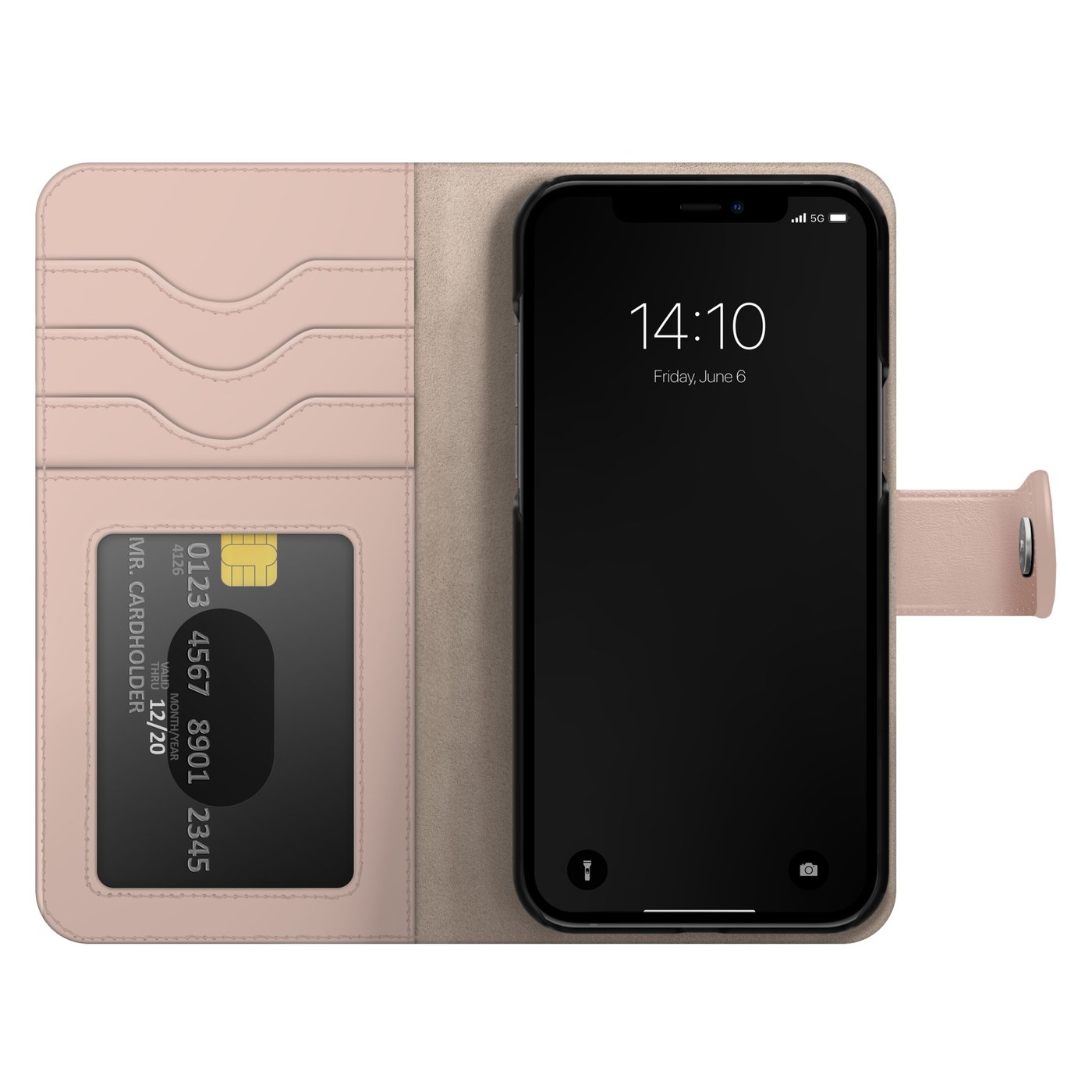 IDEAL OF SWEDEN Magnet Wallet+ - lommebokdeksel til iPhone 12/12 Pro Pink