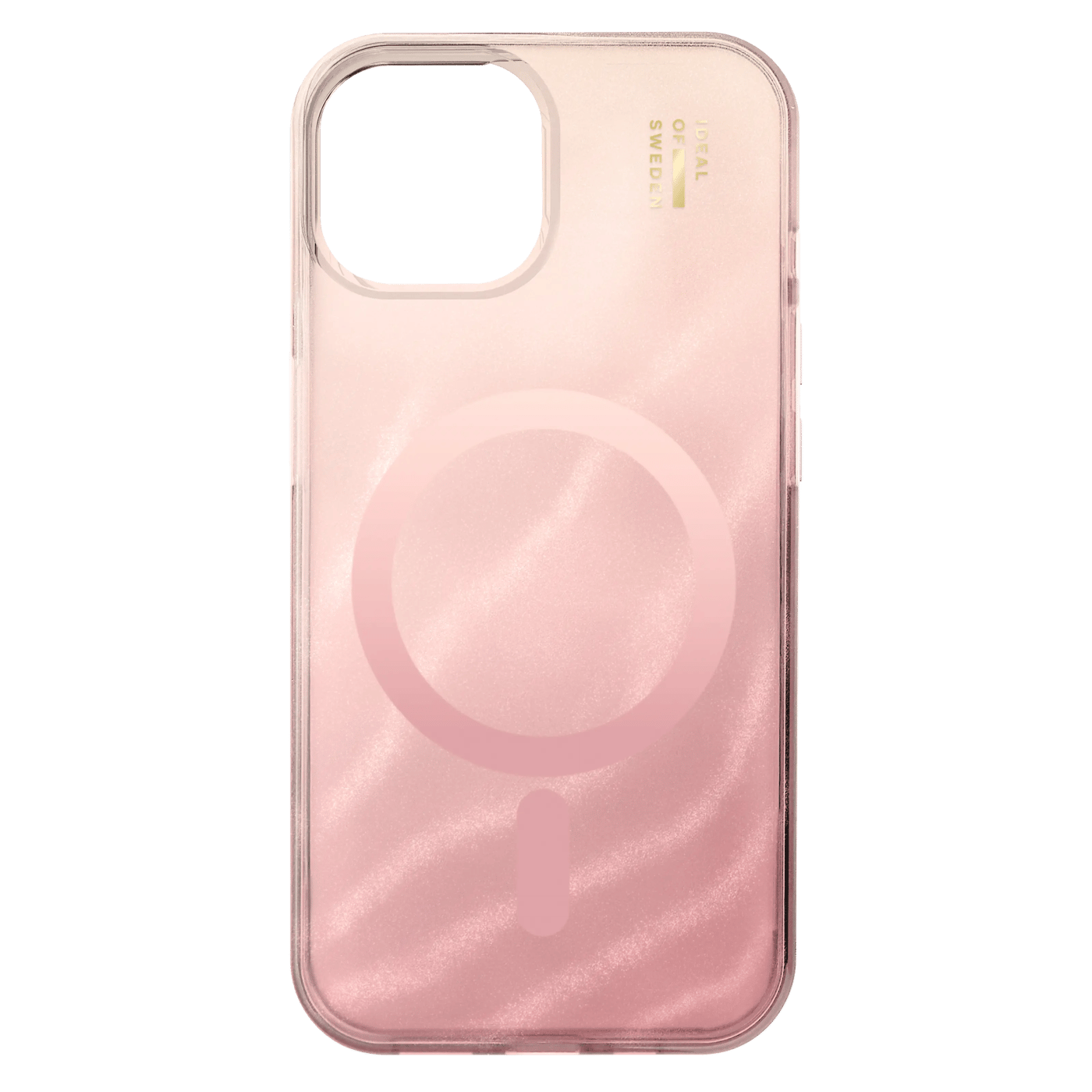 IDEAL OF SWEDEN Clear MagSafe Case för iPhone 13, 14, 15, 16e och 17e Rose Blush