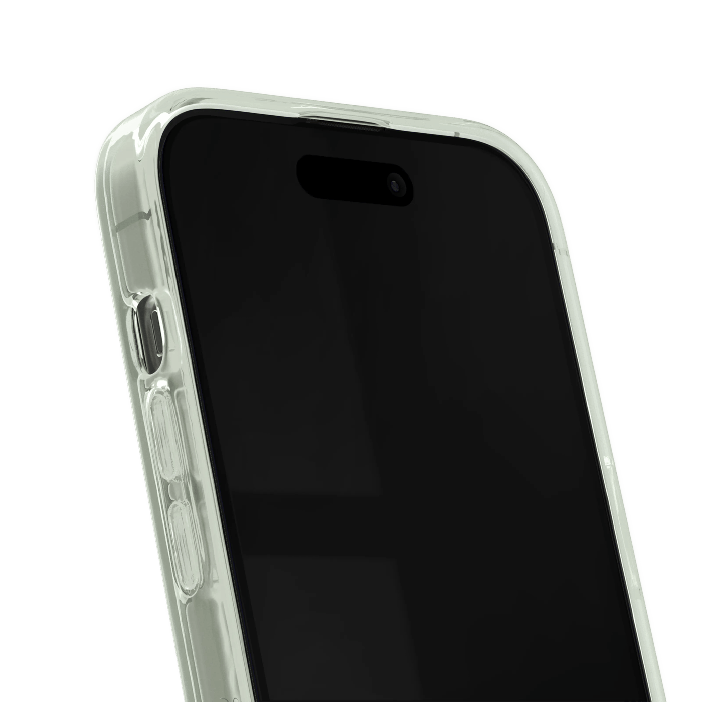 IDEAL OF SWEDEN Clear MagSafe Case for iPhone 13, 14, 15, 16e og 17e Sage Green