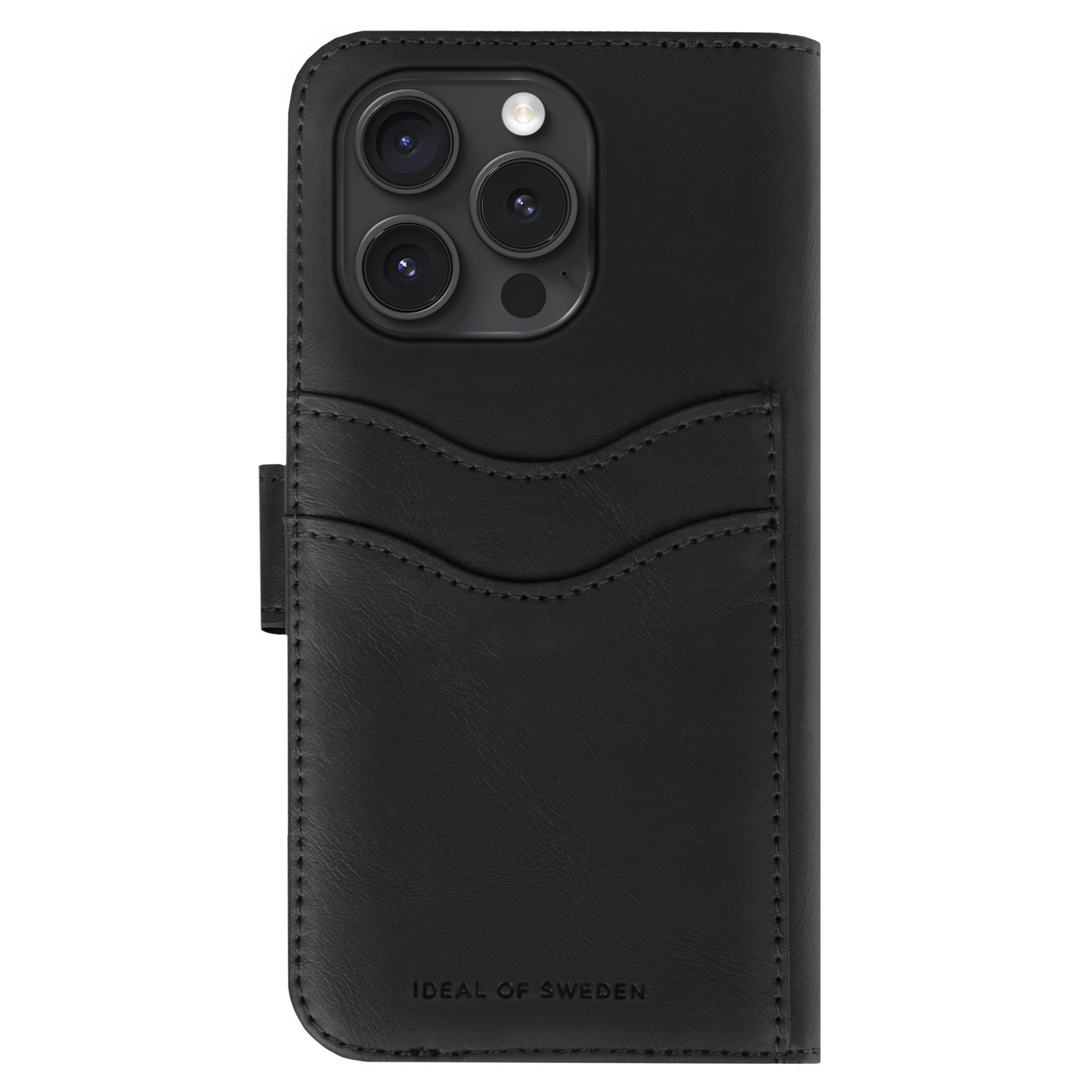 IDEAL OF SWEDEN Magnet Wallet+ - lommebokdeksel til iPhone 16 Pro Black