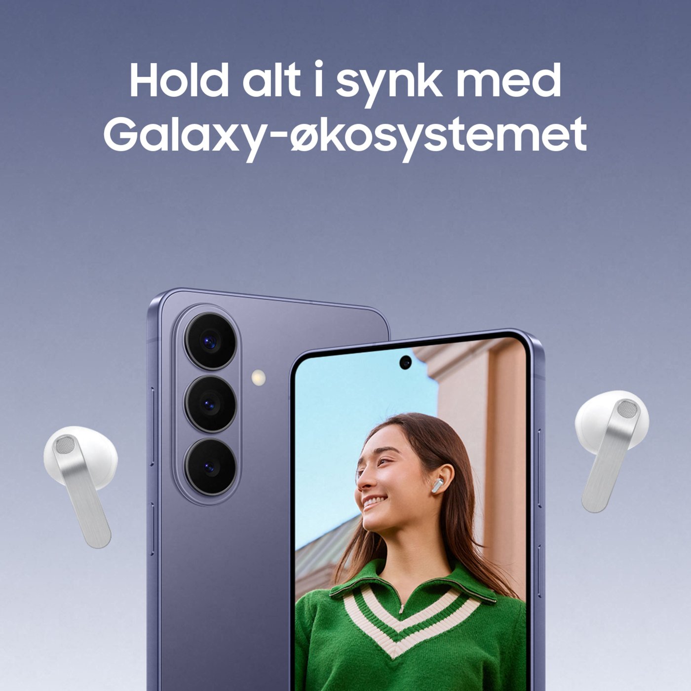 Samsung Galaxy Buds4 Svart