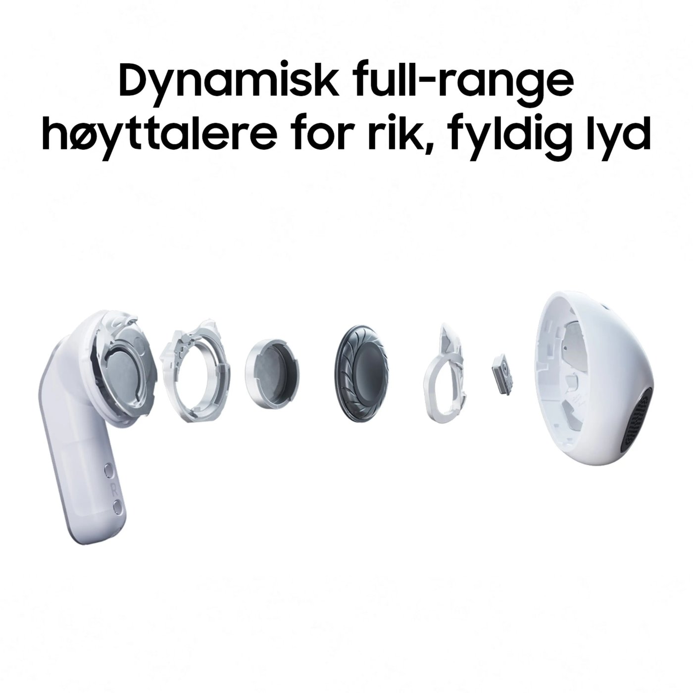 Samsung Galaxy Buds4 Hvit