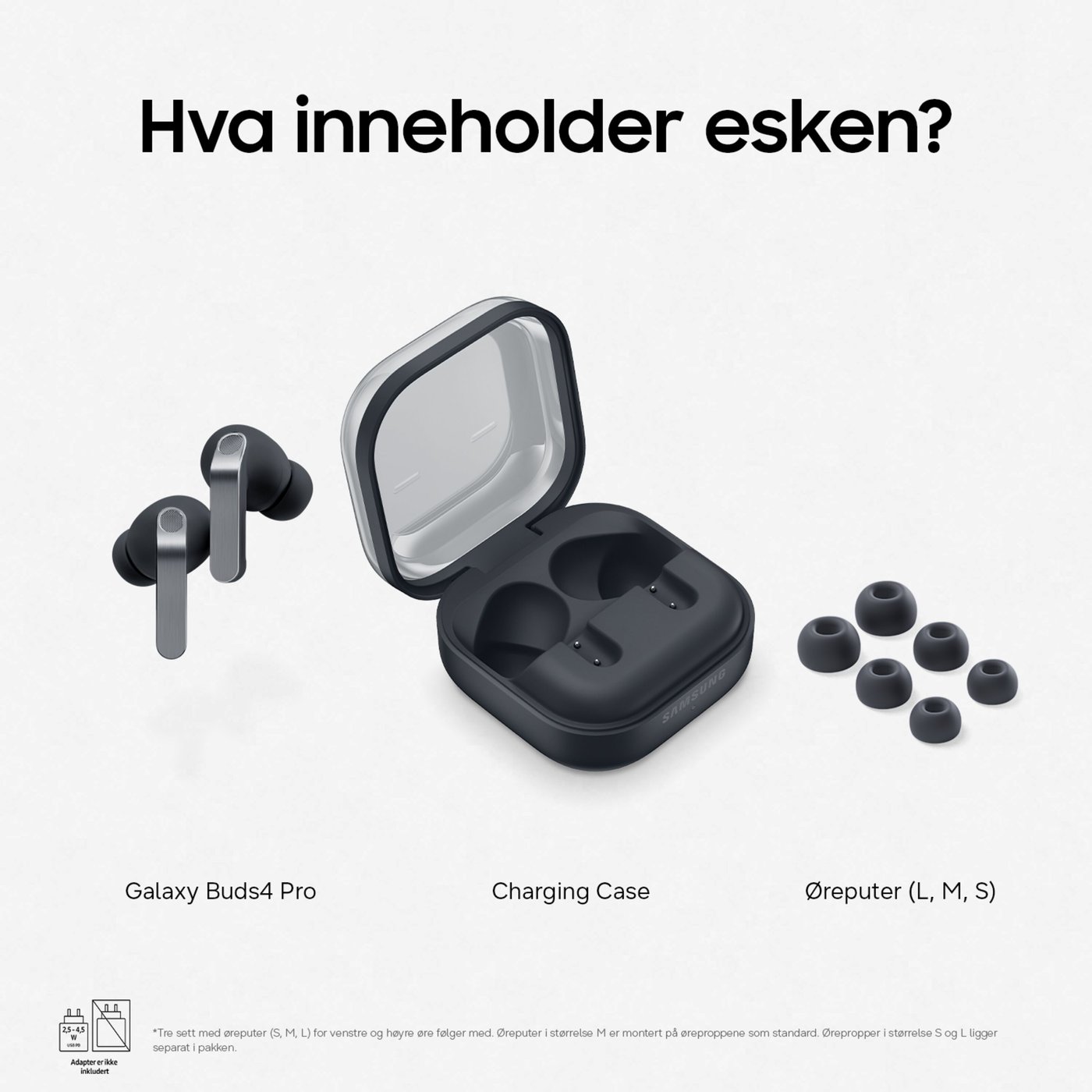 Samsung Galaxy Buds4 Pro Svart