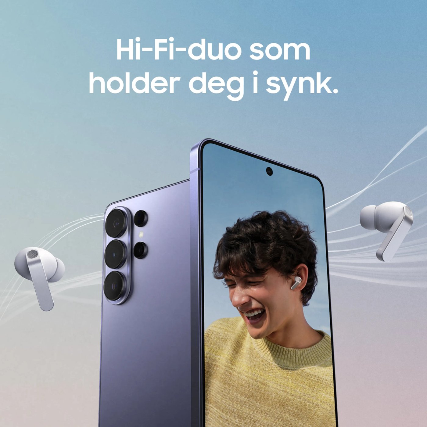 Samsung Galaxy Buds4 Pro Hvit