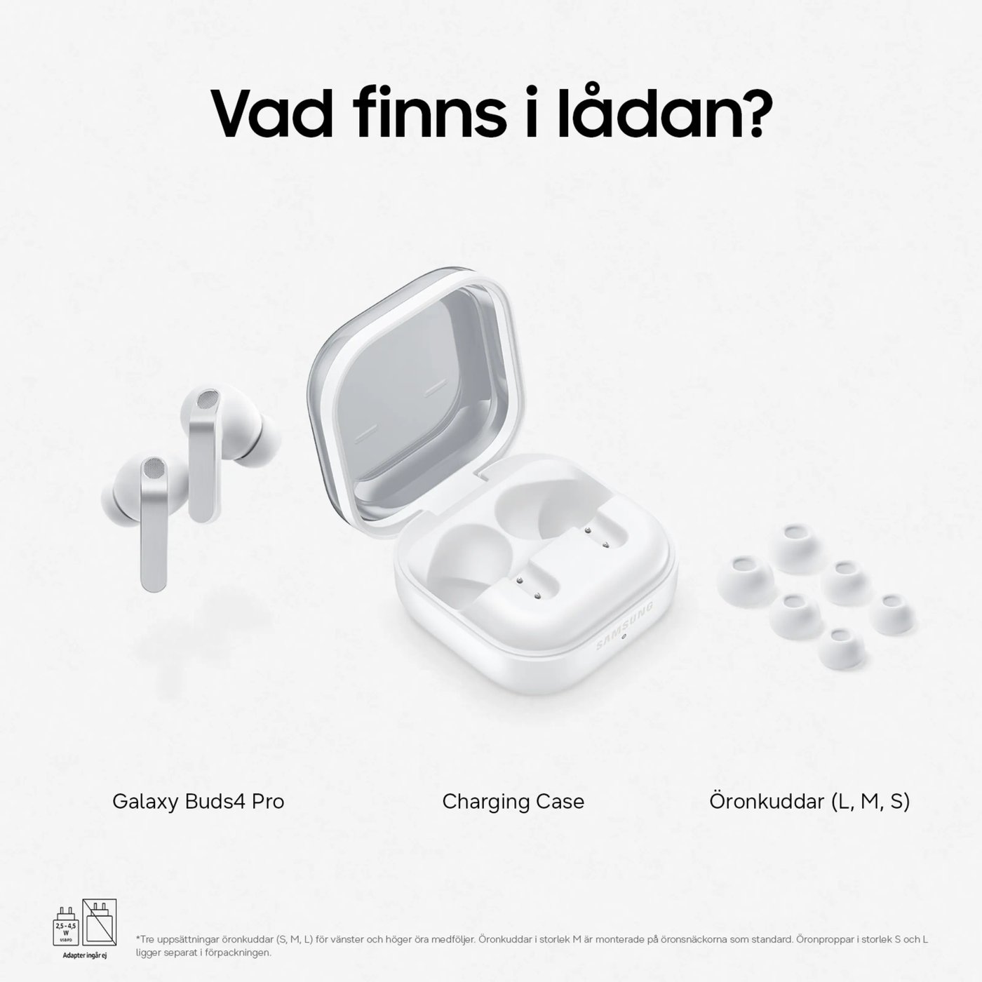 Samsung Galaxy Buds4 Pro Vit