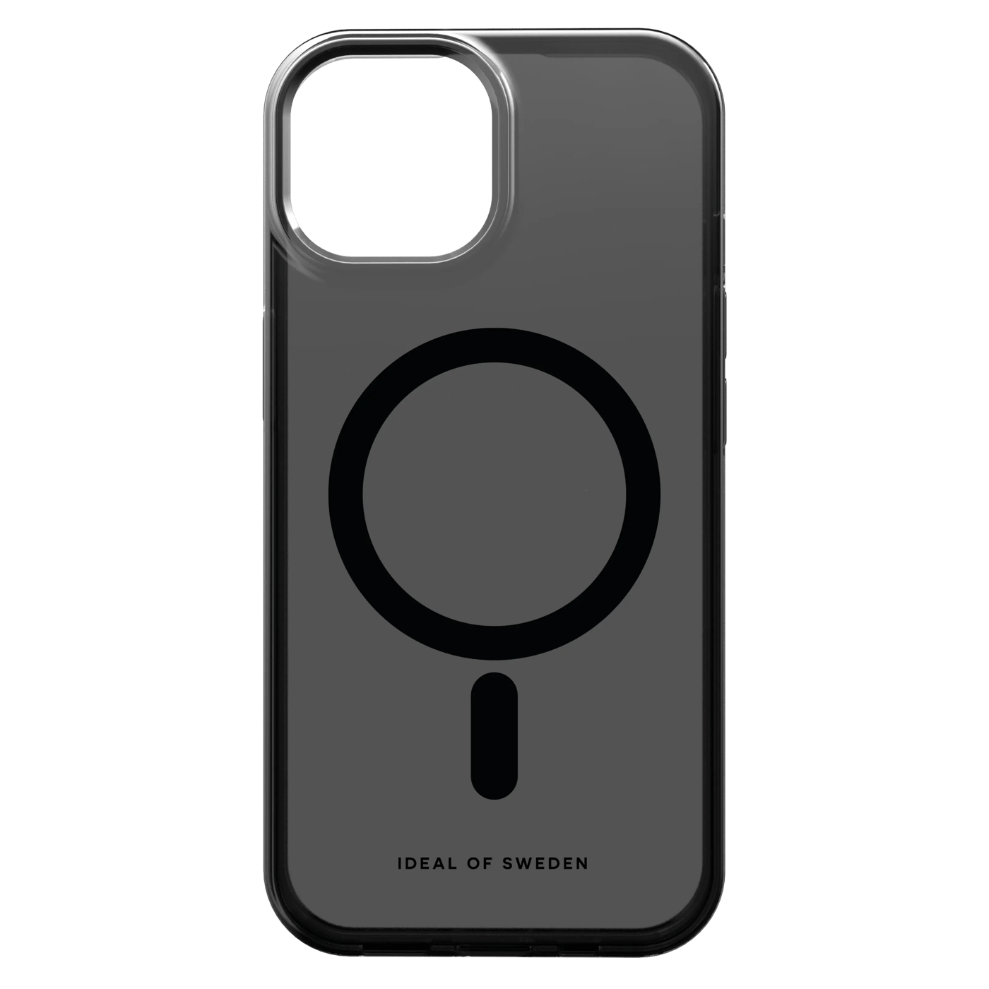 IDEAL OF SWEDEN Clear MagSafe Case for iPhone 13, 14, 15, 16e og 17e Tinted Black