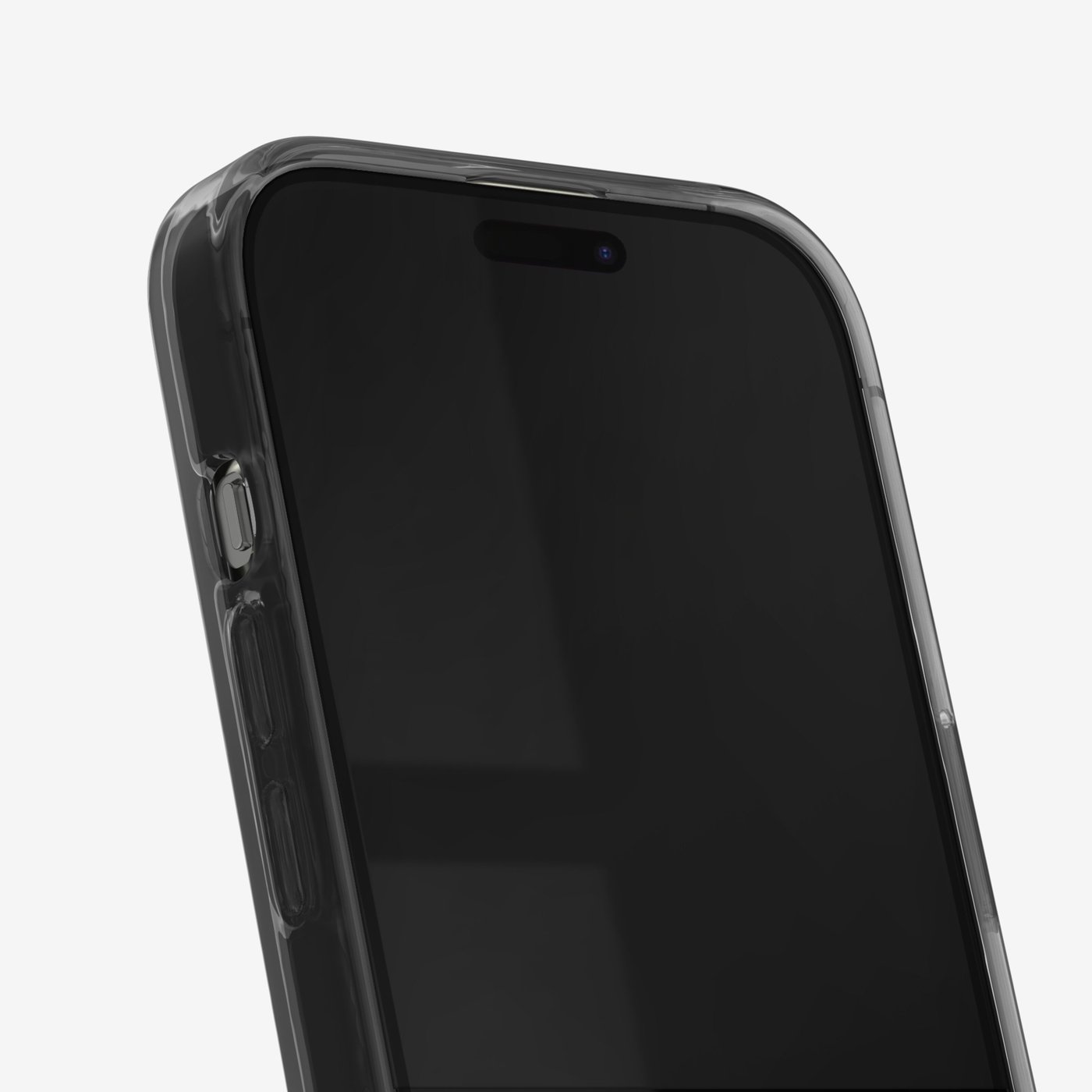 IDEAL OF SWEDEN Clear MagSafe Case – mobildeksel til iPhone 13, 14, 15 og 16e Tinted Black