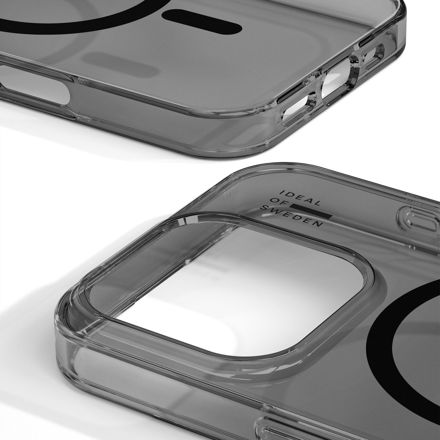 IDEAL OF SWEDEN Clear MagSafe Case – mobildeksel til iPhone 16 Pro Tinted Black