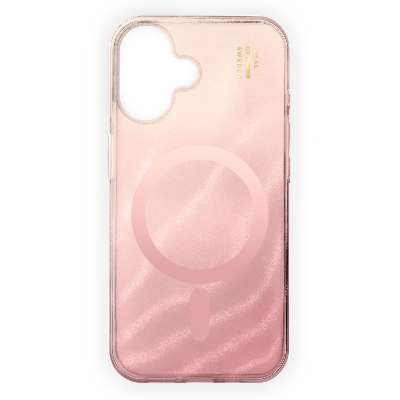 IDEAL OF SWEDEN Clear MagSafe Case – mobildeksel til iPhone 16 Rose Blush