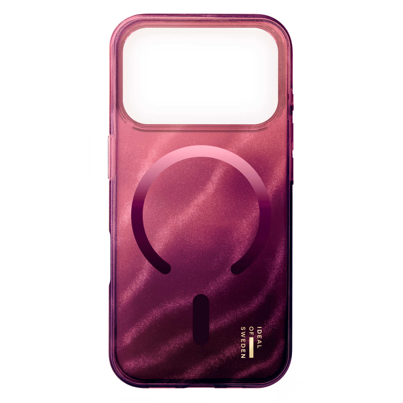 IDEAL OF SWEDEN Clear MagSafe Case – mobilskal till iPhone 17 Pro Cherry Lacquer