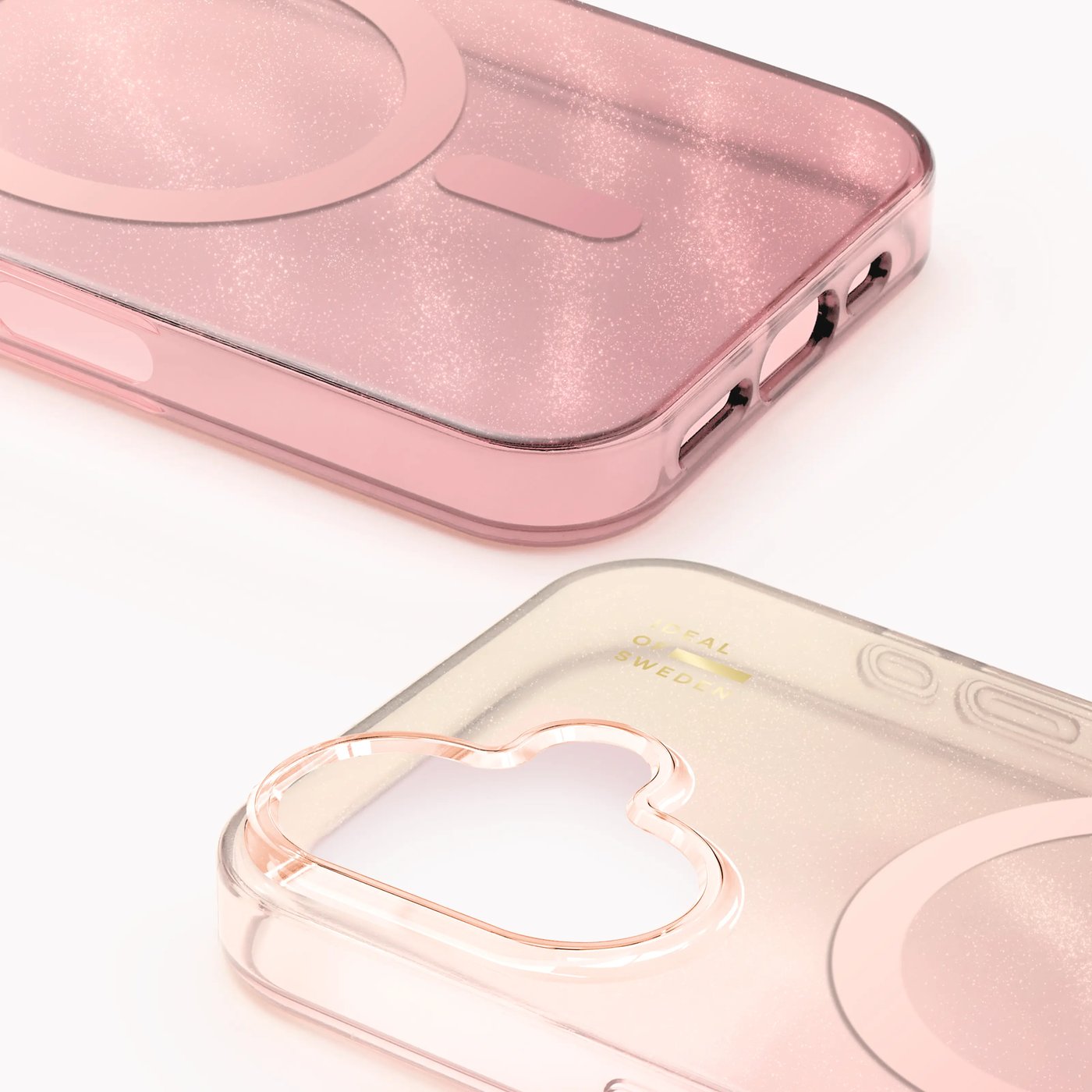 IDEAL OF SWEDEN Clear MagSafe Case – mobilskal till iPhone 17 Rose Blush