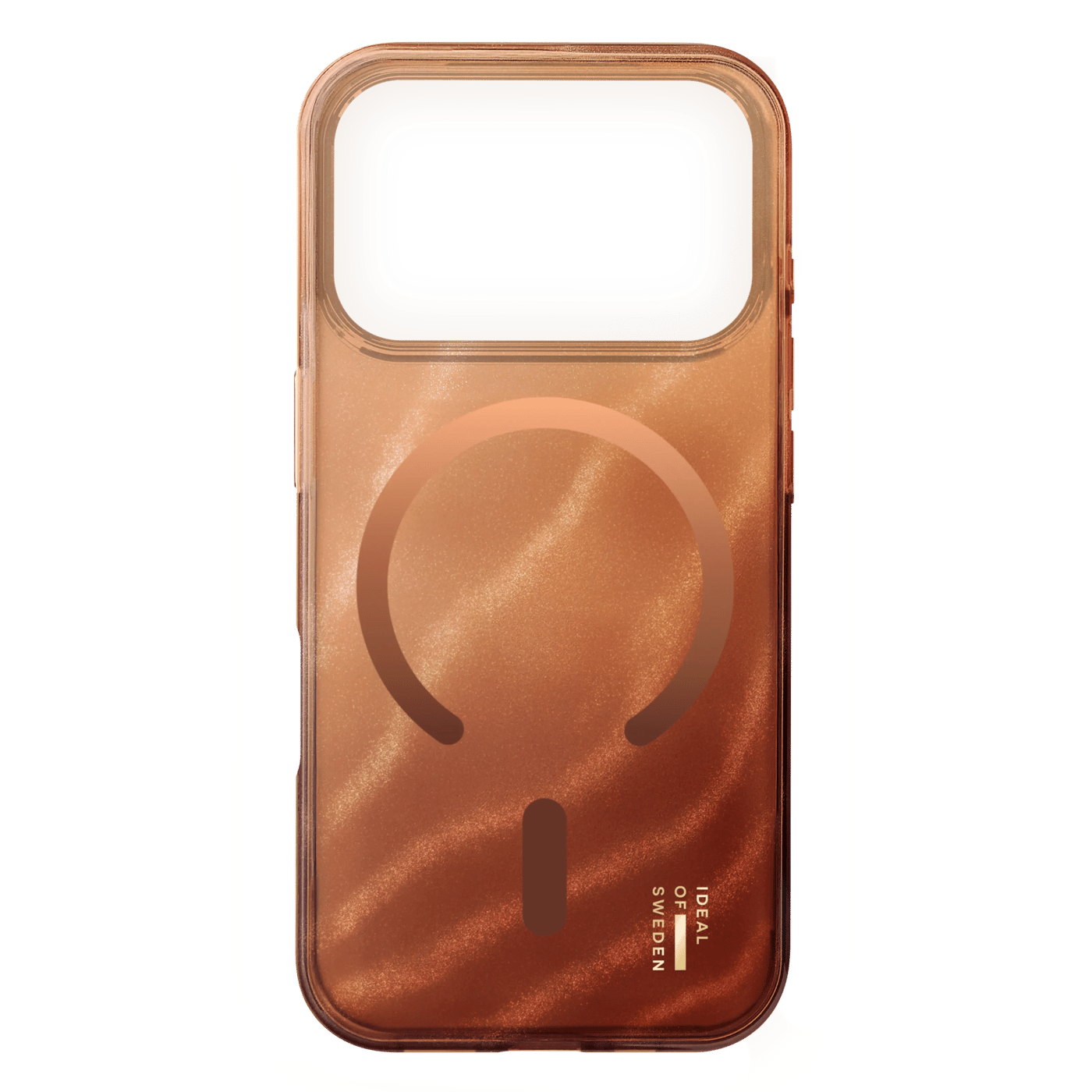 IDEAL OF SWEDEN Clear MagSafe Case – mobildeksel til iPhone 17 Pro Max Mocha Mousse