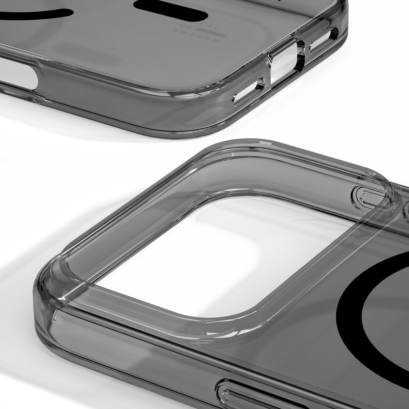 IDEAL OF SWEDEN Clear MagSafe Case – mobildeksel til iPhone 17 Pro Max Tinted Black