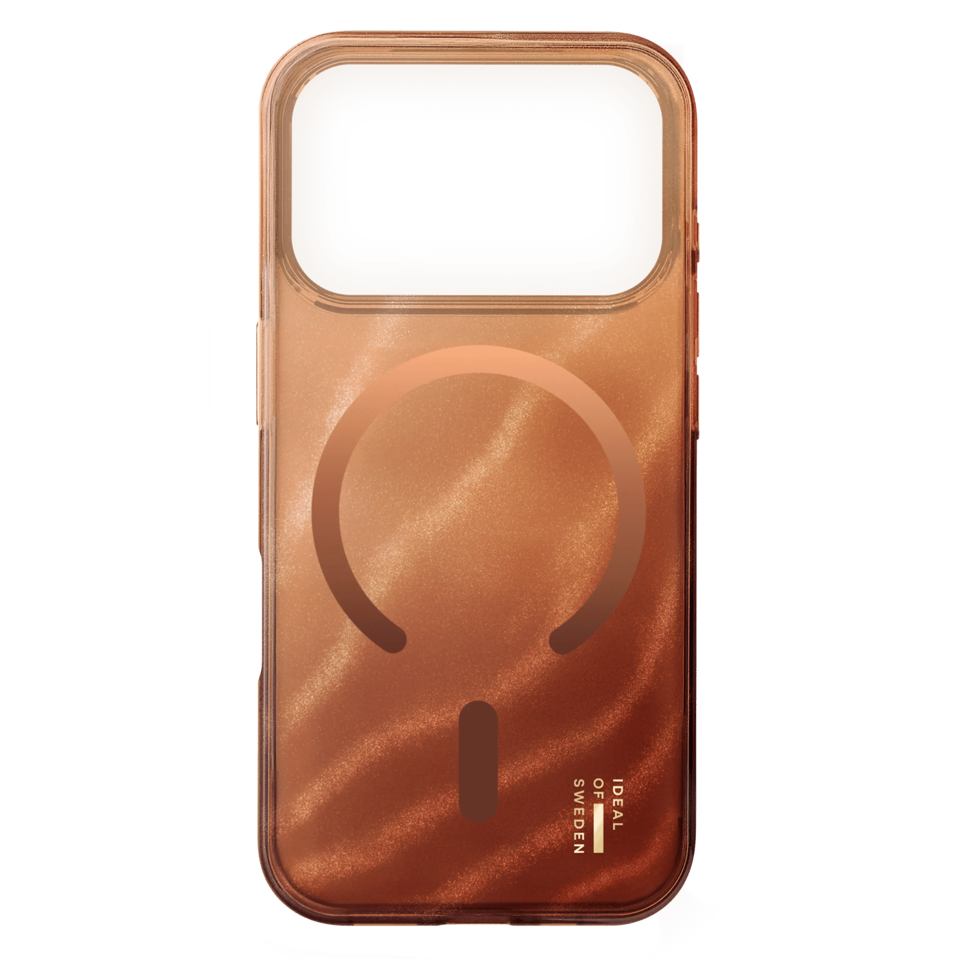 IDEAL OF SWEDEN Clear MagSafe Case – mobildeksel til iPhone 17 Pro Mocha Mousse