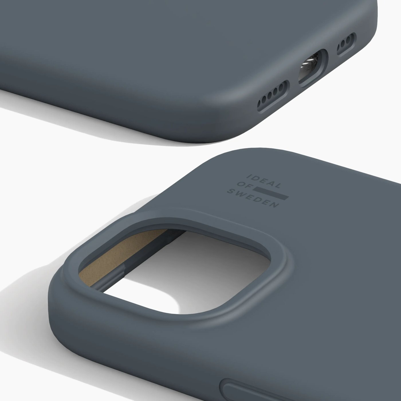 IDEAL OF SWEDEN Silicone MagSafe Case för iPhone 13, 14, 15, 16e och 17e Midnight Blue