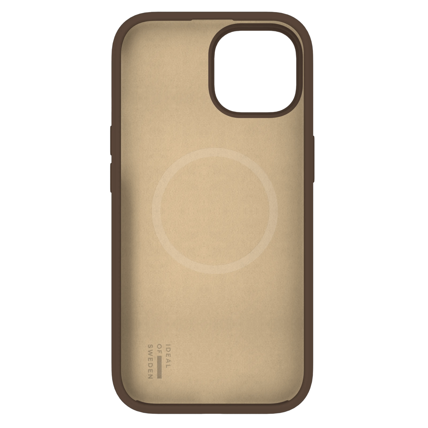 IDEAL OF SWEDEN Silicone MagSafe Case för iPhone 13, 14, 15, 16e och 17e Mocha Mousse