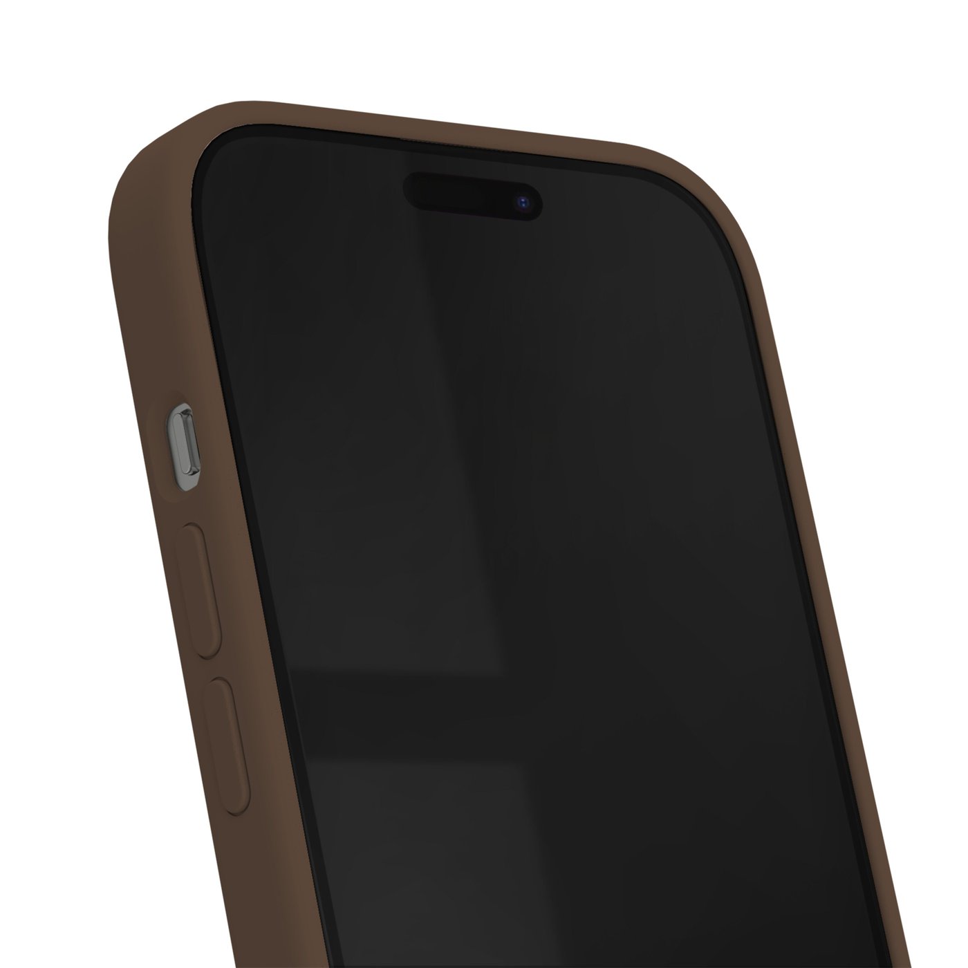 IDEAL OF SWEDEN Silicone MagSafe Case – mobildeksel til iPhone 13, 14, 15 og 16e Mocha Mousse