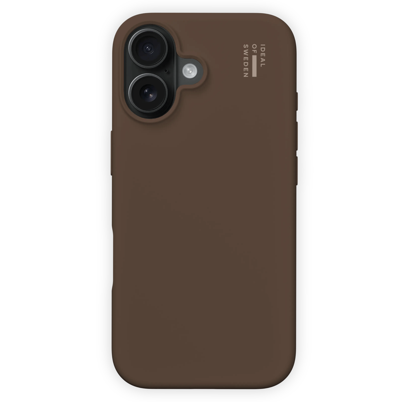 IDEAL OF SWEDEN Silicone MagSafe Case – mobildeksel til iPhone 17 Mocha Mousse