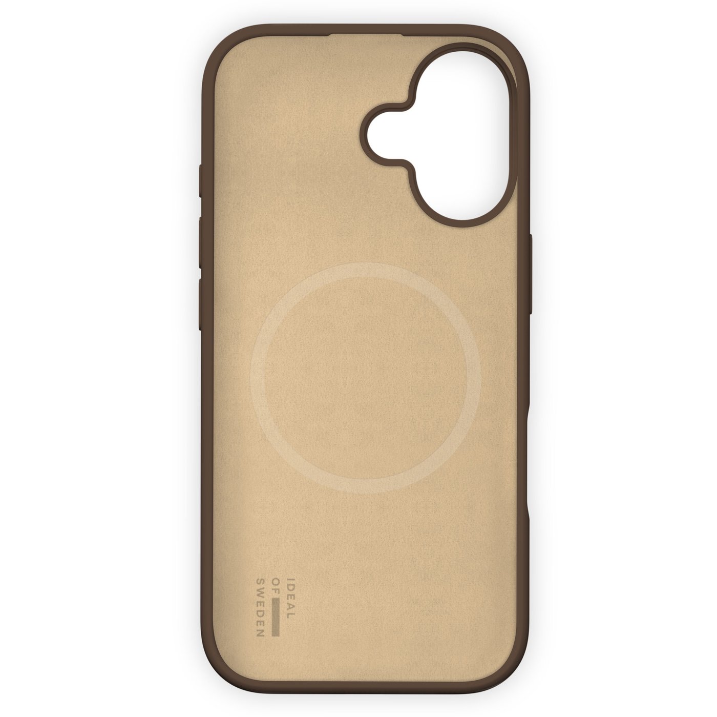 IDEAL OF SWEDEN Silicone MagSafe Case – mobildeksel til iPhone 17 Mocha Mousse