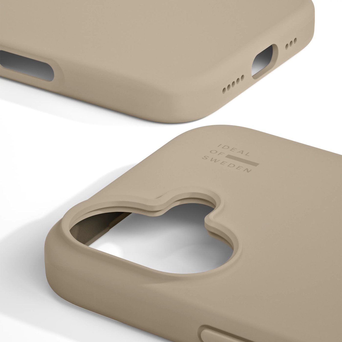 IDEAL OF SWEDEN Silicone MagSafe Case – mobilskal till iPhone 17 Perfect Beige