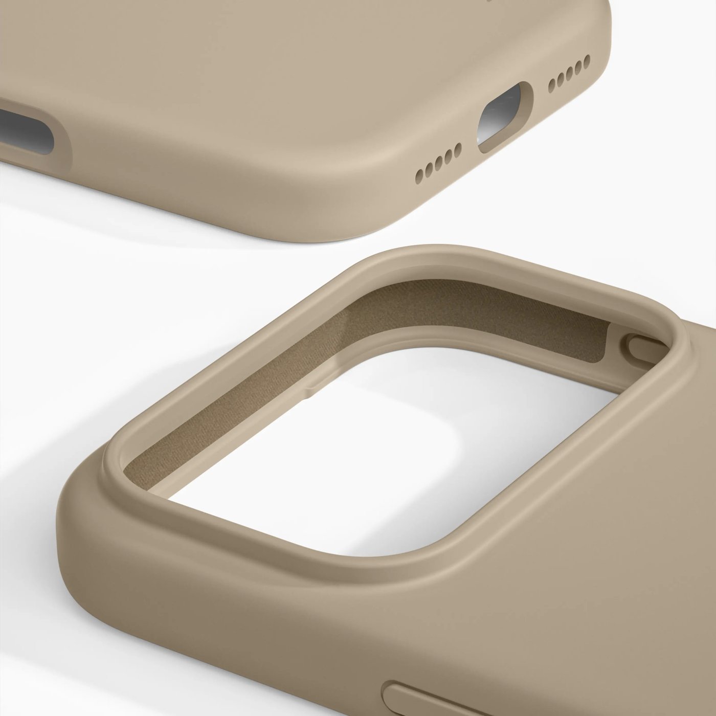 IDEAL OF SWEDEN Silicone MagSafe Case – mobilskal till iPhone 17 Pro Perfect Beige