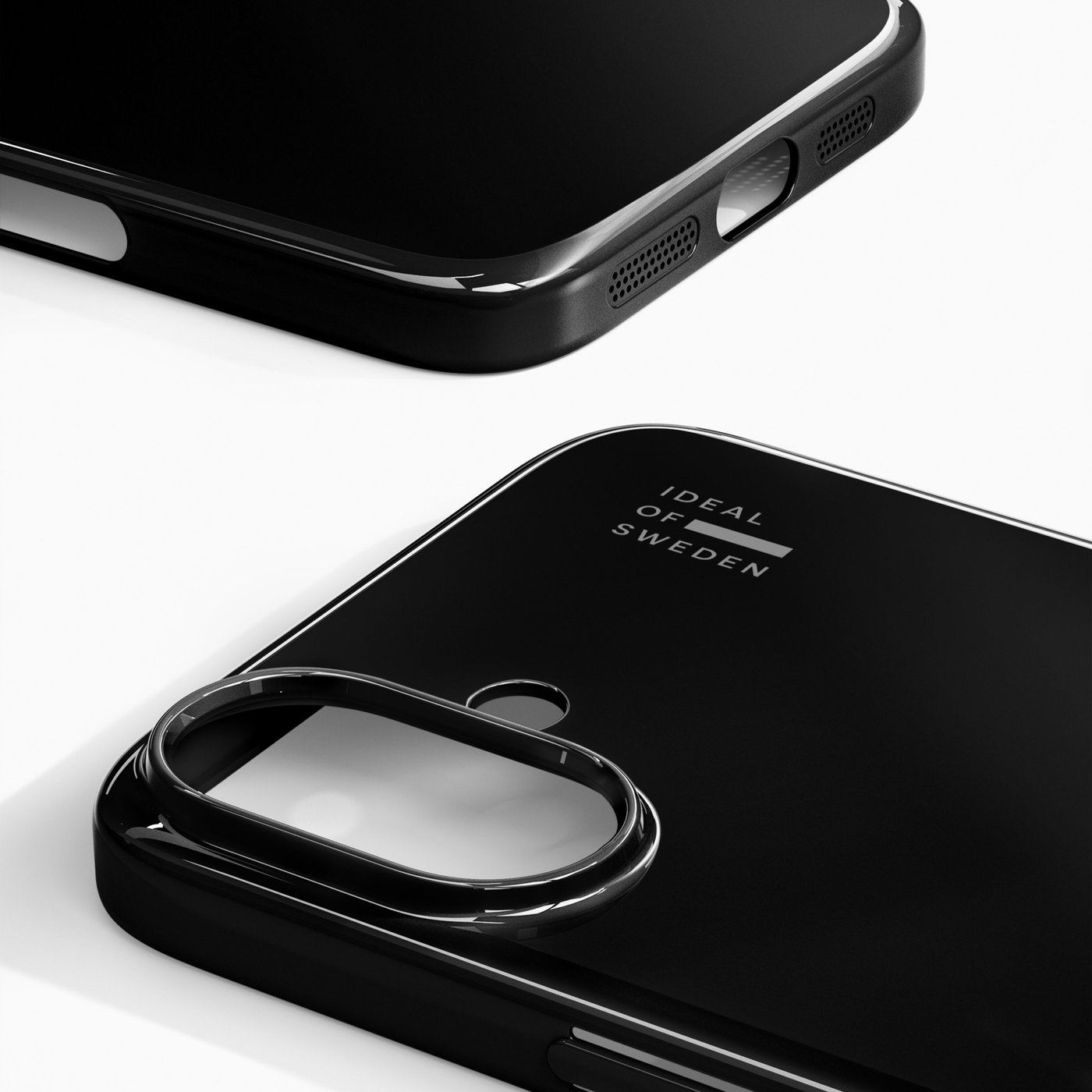 IDEAL OF SWEDEN Slim MagSafe Case – mobildeksel til iPhone 17 Glossy Black