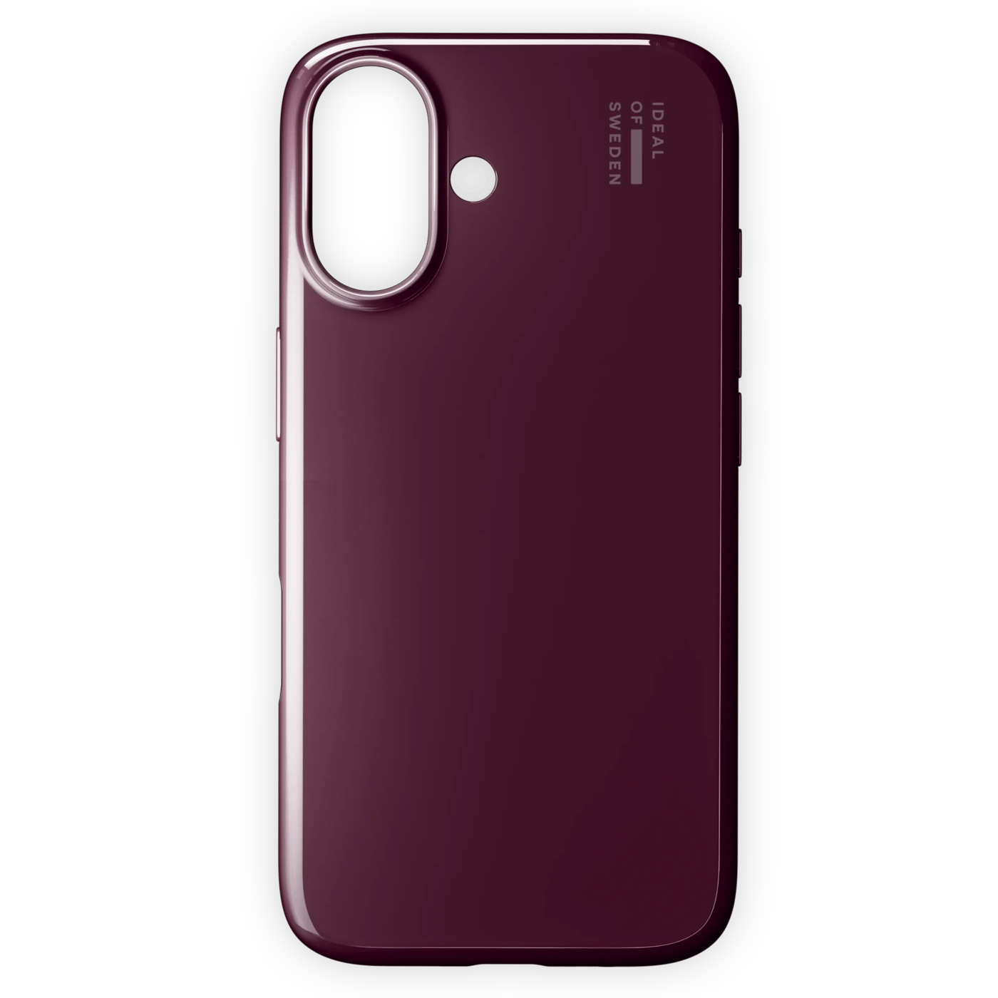 IDEAL OF SWEDEN Slim MagSafe Case – mobildeksel til iPhone 17 Glossy Cherry