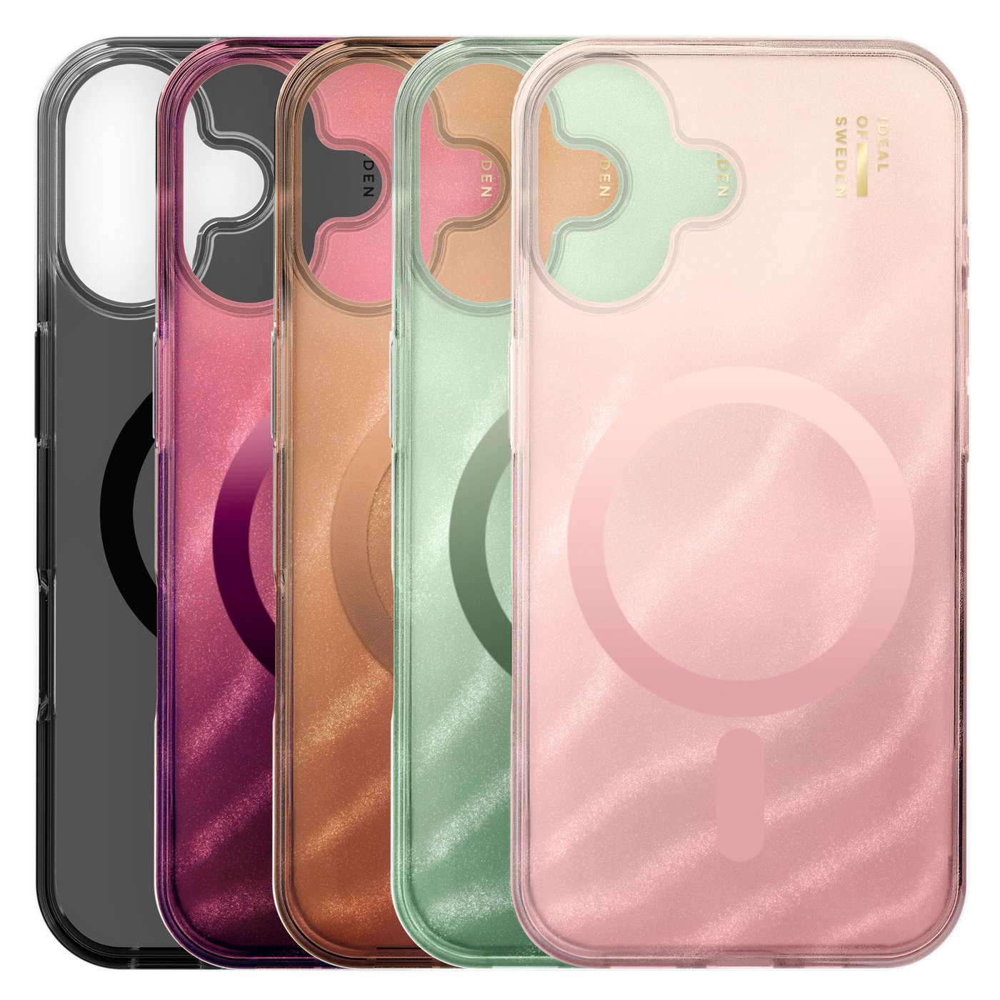 IDEAL OF SWEDEN Clear MagSafe Case – mobildeksel til iPhone 16 Mocha Mousse