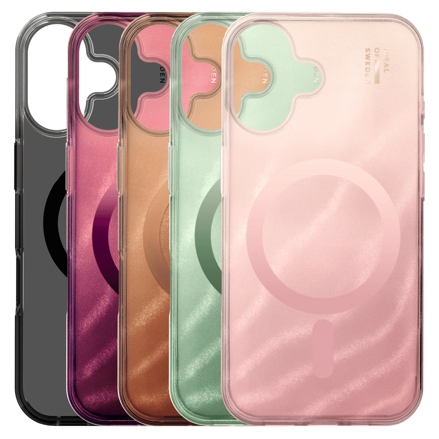 IDEAL OF SWEDEN Clear MagSafe Case – mobilskal till iPhone 17 Rose Blush