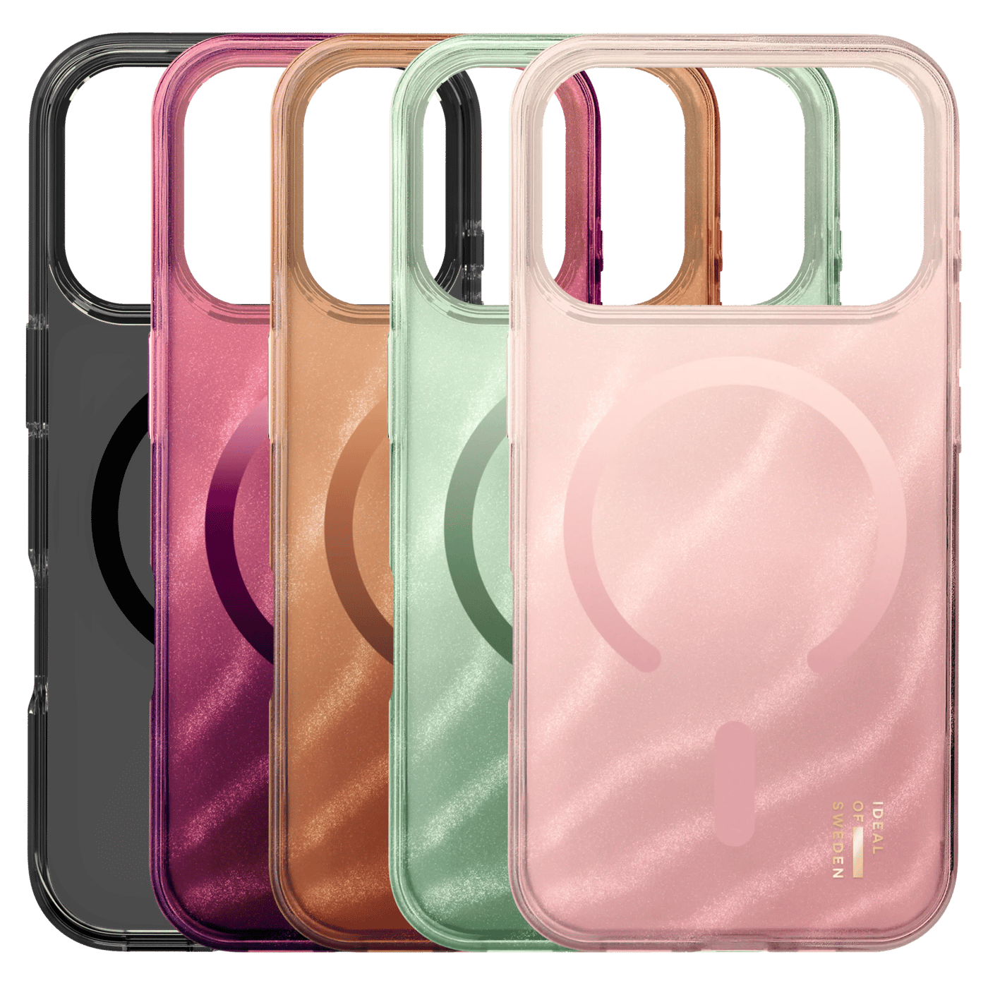 IDEAL OF SWEDEN Clear MagSafe Case – mobilskal till iPhone 17 Pro Rose Blush