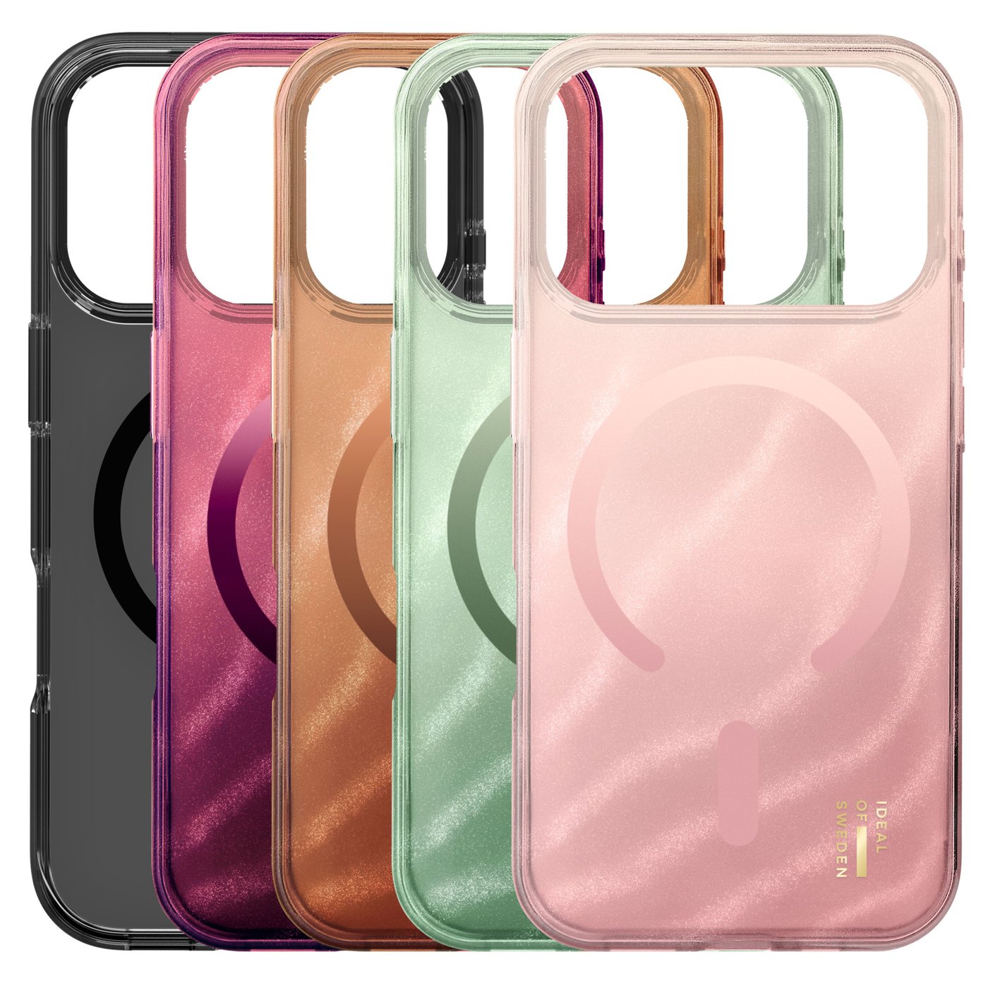 IDEAL OF SWEDEN Clear MagSafe Case – mobildeksel til iPhone 17 Pro Max Tinted Black